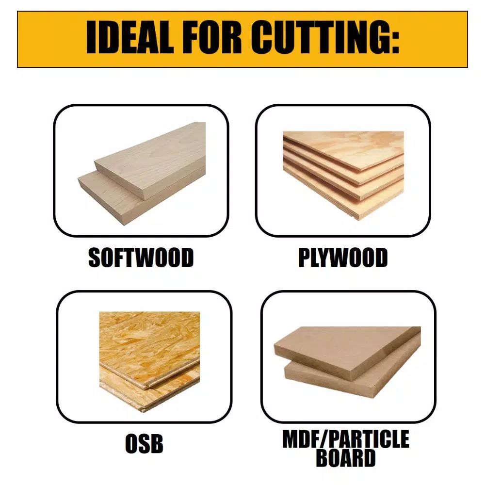 DEWALT 10 in. 24-Teeth Thin Kerf Construction Table Saw Blade