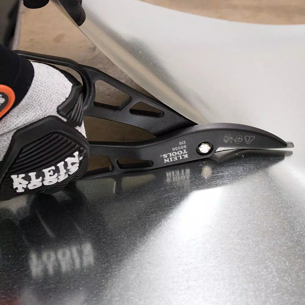 Klein Tools 12 in. Tin Snips with High-Carbon Steel Replaceable Blades