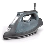 BLACK+DECKER IMPACT Advanced Steam Iron with Stainless Steel Soleplate, 1500W, Gray thumbnail 1