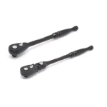 Husky 1/2 in. Drive 100-Position Flex Head Ratchet Set, 2-Piece thumbnail 1