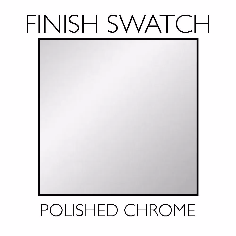 Design House Springdale Polished Chrome Privacy Bed/Bath Door Lever