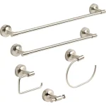 Franklin Brass Voisin Modern Double Arm Toilet Paper Holder, Polished Chrome thumbnail 3