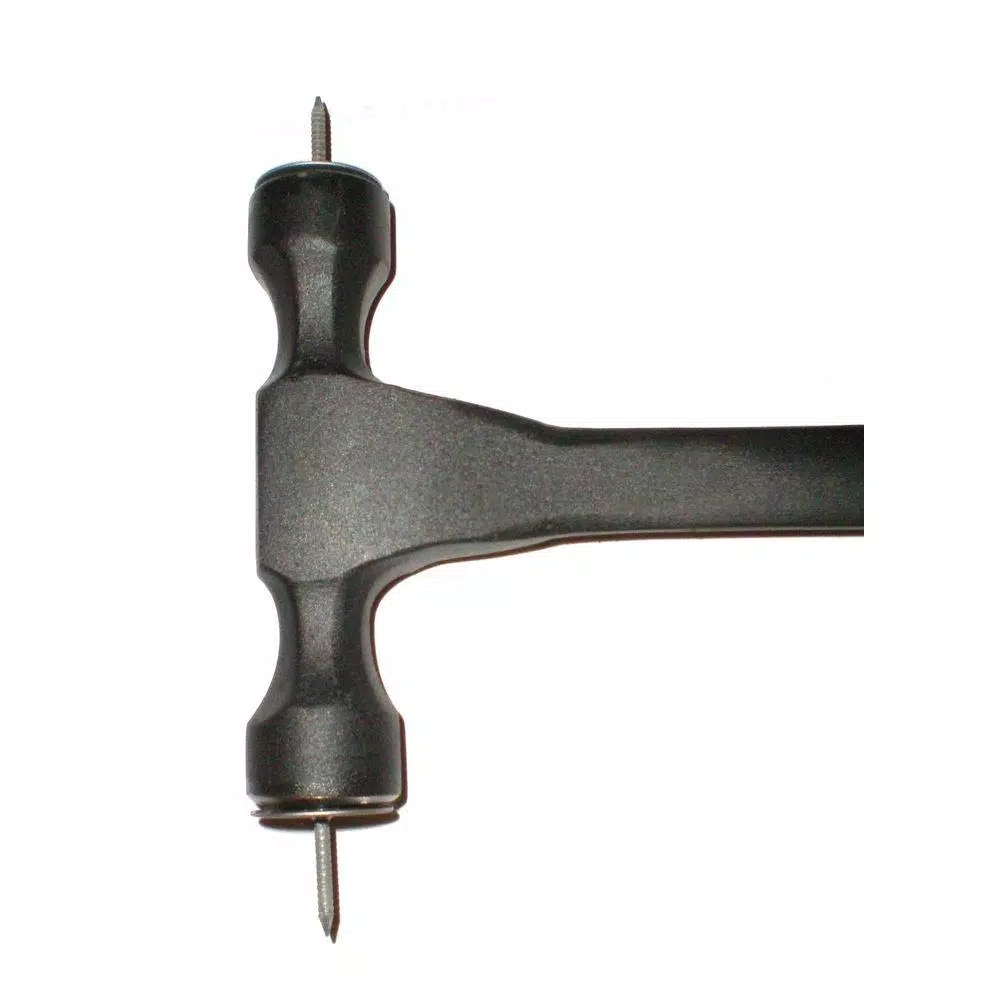 JC Hammer Magnetic Double Head Hammer for Roofing Dry-In, All Steel Construction with Slip Resistant Handle