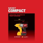 Milwaukee M18 FUEL 1/2 in. High Torque Impact Wrench with Pin Detent (Tool-Only) thumbnail 5