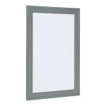 DesignOvation Bosc Gray Framed Magnetic Dry Erase Memo Board, 18.5 x 27.5 in. thumbnail 2