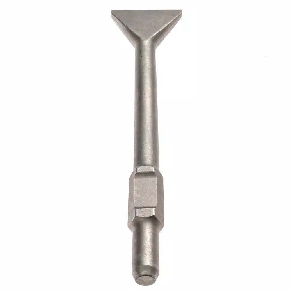 Thinset Removal Bit 4 in. x 16 in. Scaling Chisel for 1-1/8 in. Hex Jackhammers, Hardened Steel Alloy