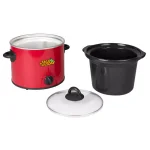 Taco Tuesday 4 Qt. Slow Cooker with Cool-Touch Handles, Red thumbnail 3