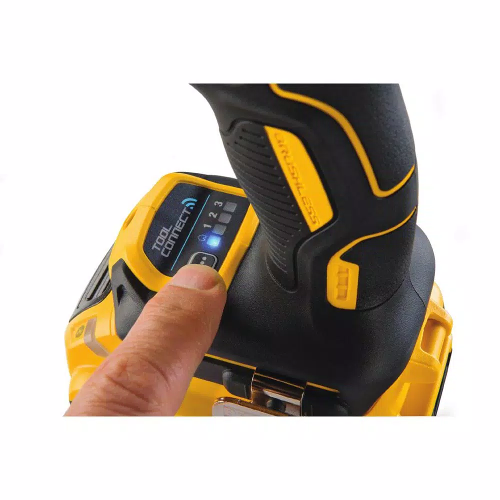 DEWALT 20V MAX XR 1/2 in. Brushless Hammer Drill/Driver Kit with Tool Connect, (2) 5 Ah Batteries & Charger
