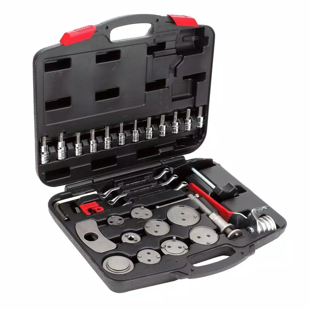 Powerbuilt Master Disc Brake Service Kit, 30-Piece Professional Set