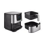 Kalorik Pro XL 5.25 Qt. Stainless Steel Digital Air Fryer with 8 Presets thumbnail 5