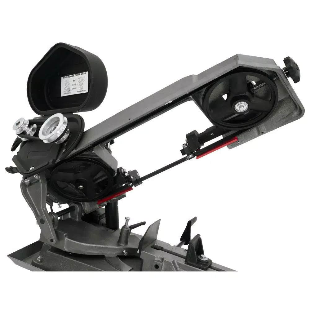 JET HBS-56S 1/2 HP Horizontal Metalworking Band Saw with Closed Stand, 3-Speed, 115/230V