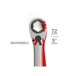 TEKTON 13-Piece Reversible Ratcheting Combination Wrench Set, 1/4 in. to 1 in., SAE with Storage Keeper thumbnail 4