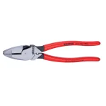 Knipex 9-1/4 in. High Leverage Lineman Pliers with Tape Puller and Crimper thumbnail 1