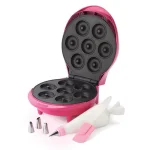 Betty Crocker Mini Donut Maker, Pink Dessert Specialty Appliance with Decorating Kit thumbnail 2