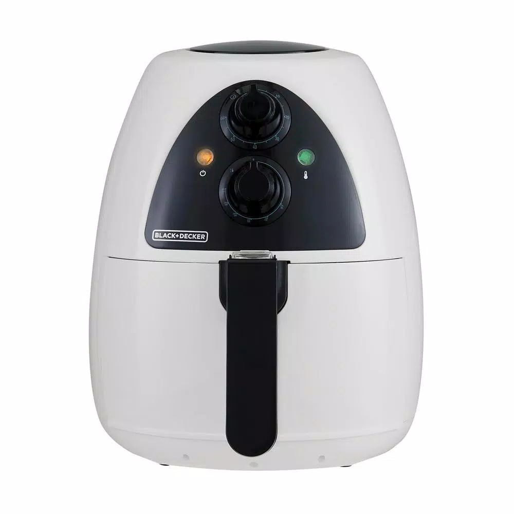 BLACK+DECKER PuriFry 2 Qt. Air Fryer, White