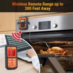 ThermoPro TP-08 Dual Probe Wireless Digital Meat Thermometer for BBQ, Smoker, Grill, and Oven thumbnail 6