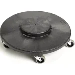 Genuine Joe Round Trash Can Dolly for 32 Gal. or 44 Gal. Receptacles thumbnail 1