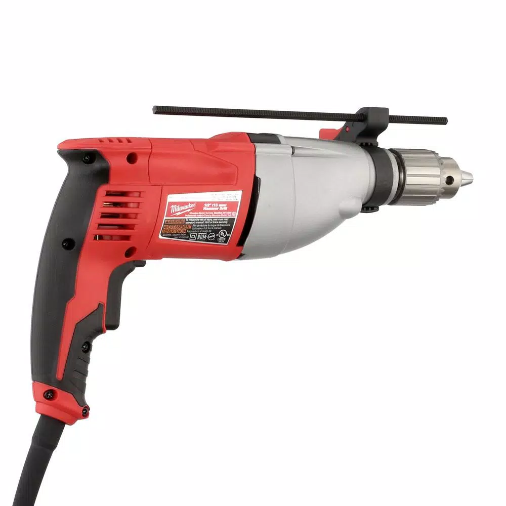 Milwaukee 1/2 in. Pistol Grip Dual Torque Hammer Drill with Carrying Case, 7.5 Amp