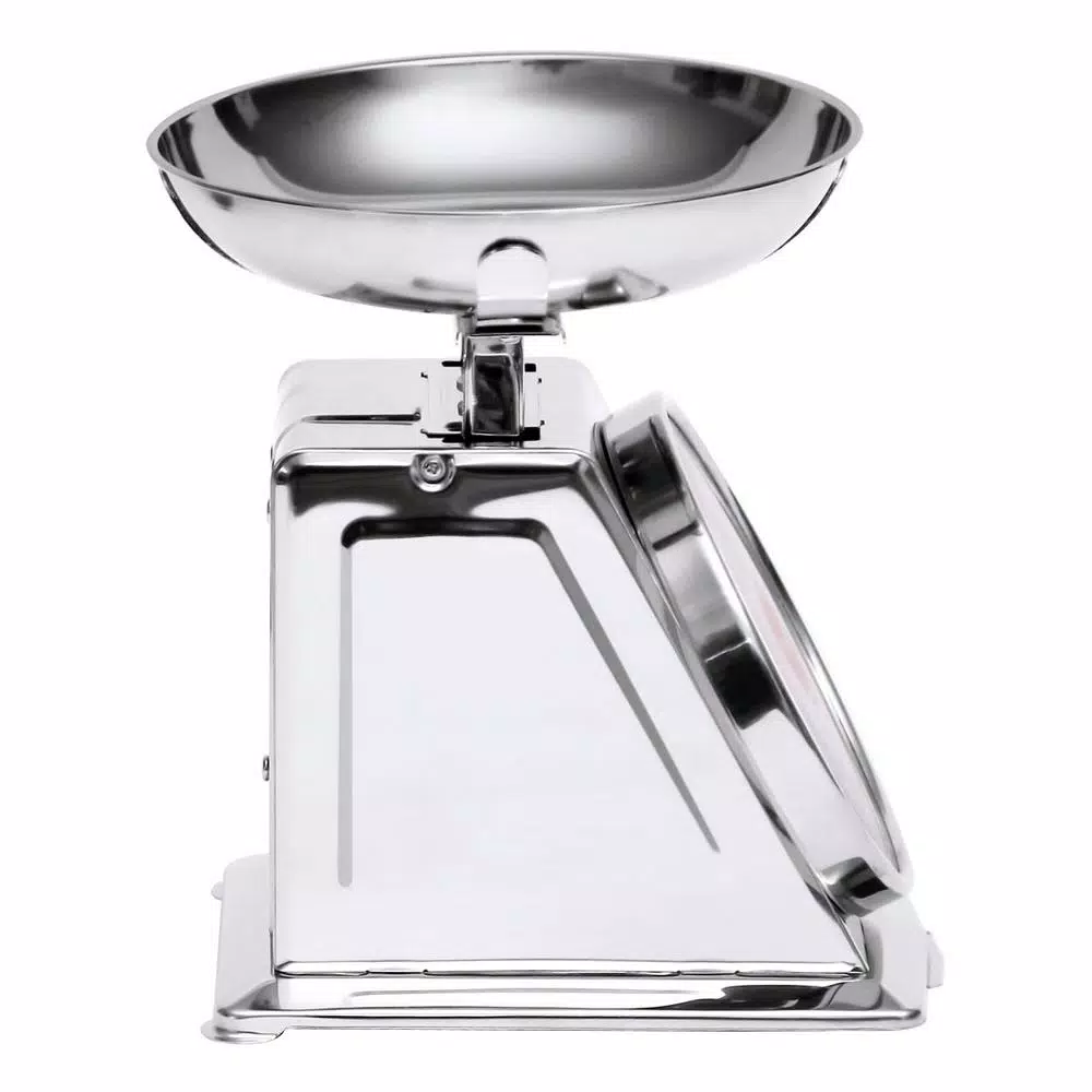 Escali Mercado Analog Food Scale with Stainless Steel Bowl