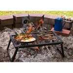 Lodge 12 in. Carbon Steel Skillet, Seasoned Black Heavy Duty Pan thumbnail 4