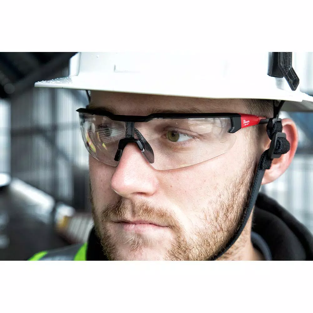 Milwaukee Safety Glasses with Clear and Tinted Lenses, 2-Pack