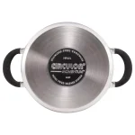 Circulon Momentum 3-Quart Stainless Steel Nonstick Saucepot with Steamer Insert and Glass Lid thumbnail 4