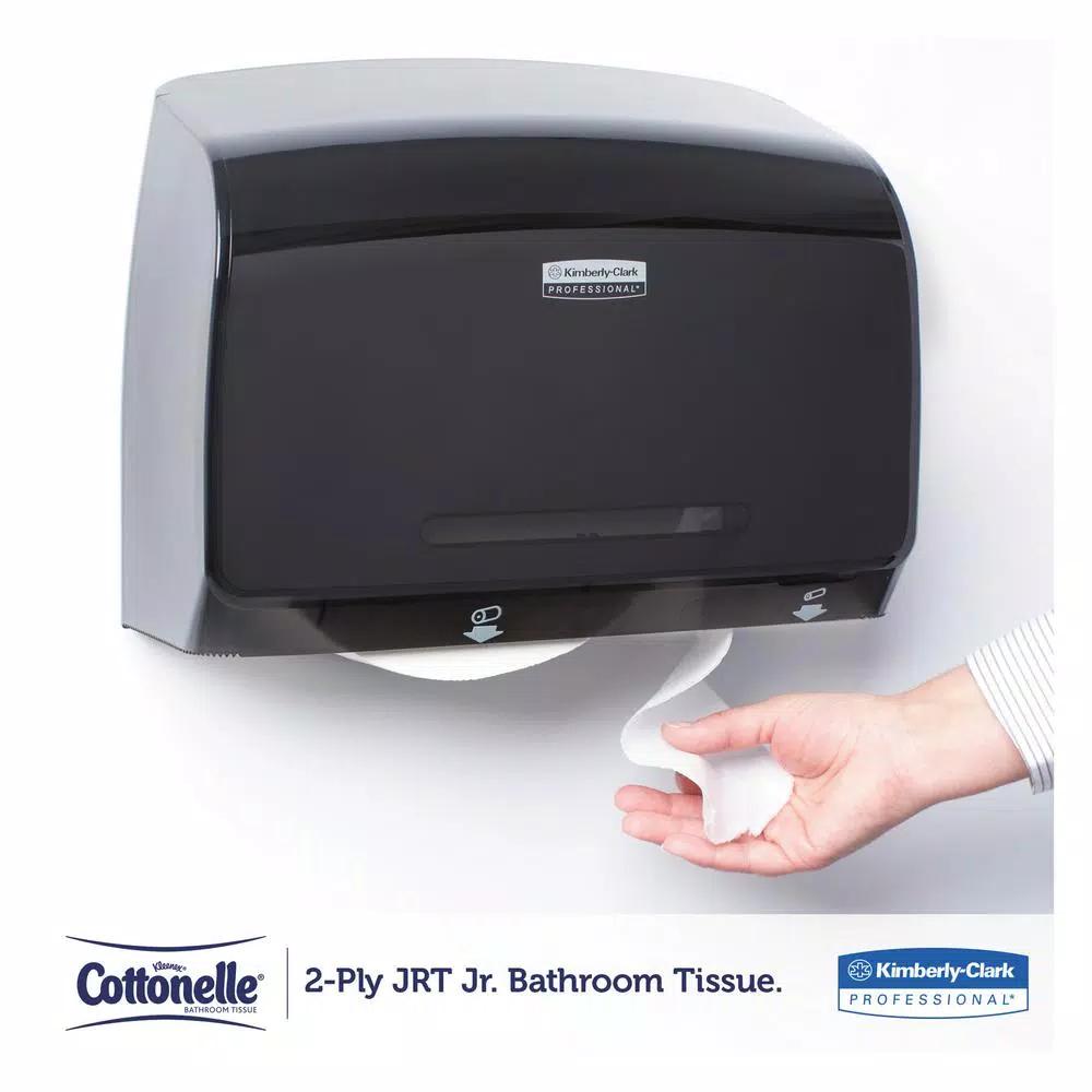 Kleenex Cottonelle White 2-Ply Jumbo Roll Bathroom Tissue, 12-Roll Pack