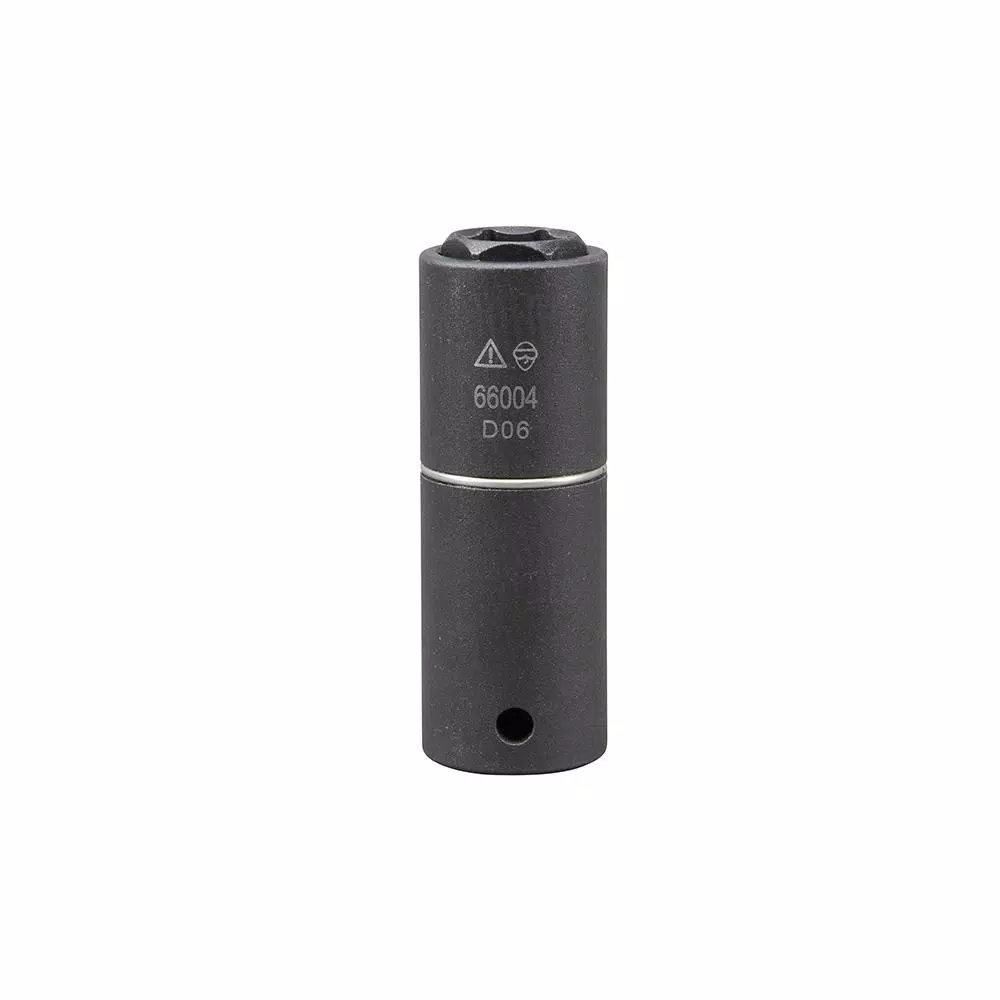 Klein Tools 1/2 in. Drive 2-in-1 Deep Impact Socket, 6-Point, 3/4 in. and 9/16 in.