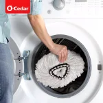 O-Cedar EasyWring Spin Mop Microfiber Refill, White thumbnail 5