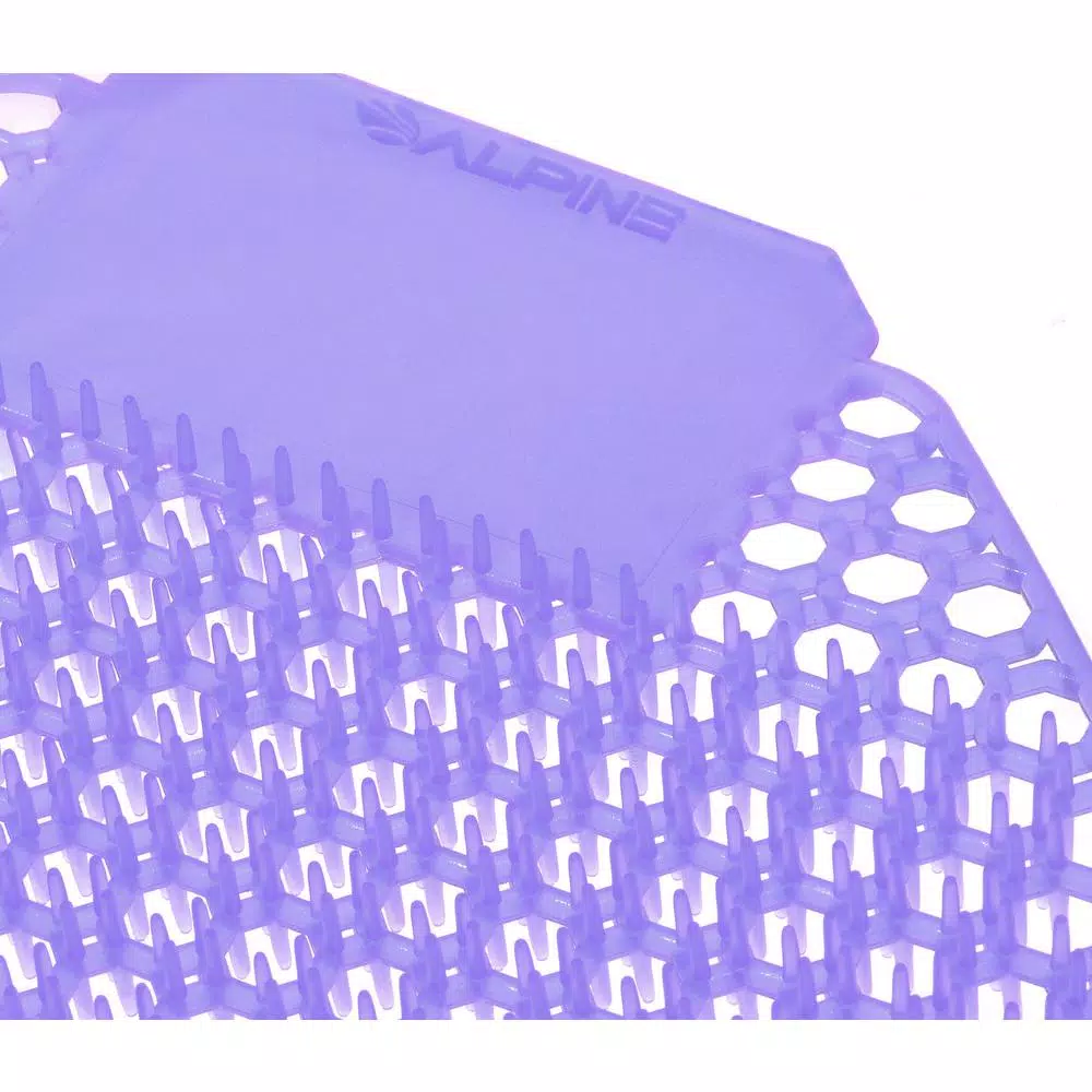 Alpine Industries Kiwi Grapefruit Dual-Sided Anti-Splash Urinal Screens (10-Pack)