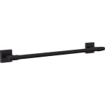 Franklin Brass Maxted 18 in. Single Towel Bar, Matte Black Zinc Die Cast thumbnail 1