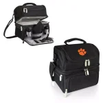 ONIVA Pranzo Clemson Tigers Black Insulated Lunch Bag with Cutlery Set thumbnail 2