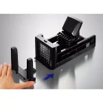 Simposh Easy Food Slicer Dicer and French Fry Cutter with Ratchet Action Pusher thumbnail 6