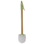 Home Basics Bliss Collection 18.25 in. Bamboo Toilet Brush and Holder Set with Nylon Bristles thumbnail 2