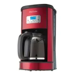 Betty Crocker 12-Cup Programmable Coffee Maker - Red thumbnail 1