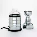 Pangea Brands NHL Stanley Cup 3 oz. Electroplated Silver Countertop Hot Air Popcorn Popper thumbnail 4