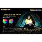 NITECORE HC65 1000 Lumen LED Rechargeable Headlamp with Red & High CRI Light thumbnail 4