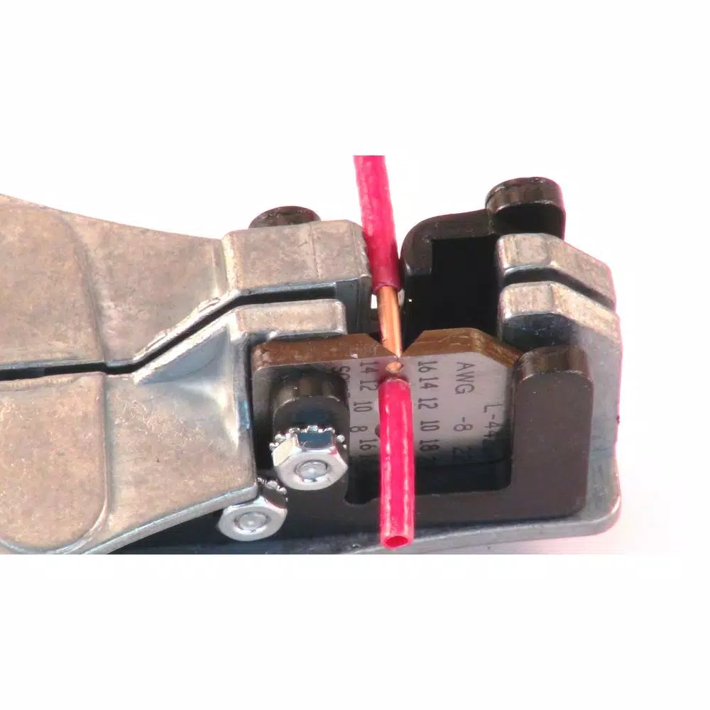 Ideal Stripmaster 7 in. Wire Stripper, 10-22 AWG, Precision Die-Cast Zinc Hand Tool