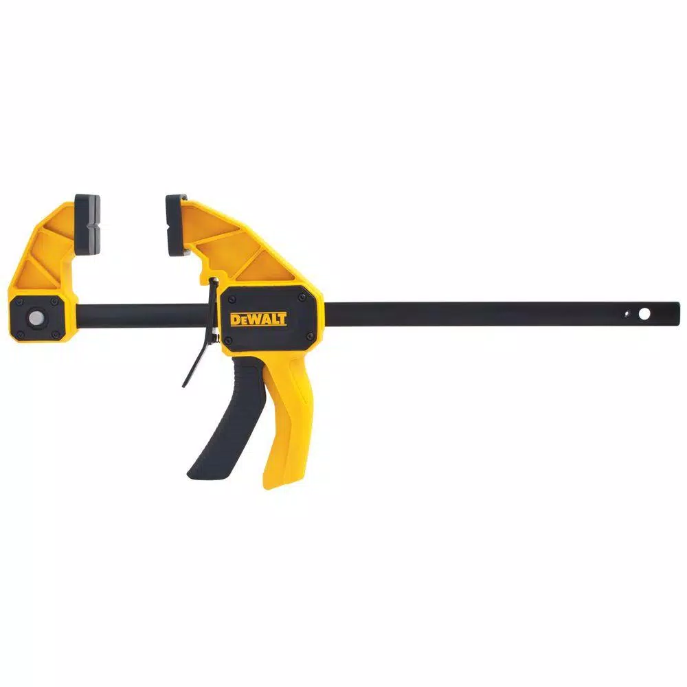 DEWALT 12 in. 300 lb. Trigger Clamp with 3.25 in. Throat Depth