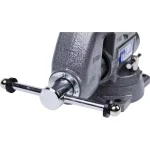Wilton Tradesman 1745 4.5 in. Round Channel Bench Vise with Machined Anvil thumbnail 4