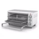BLACK+DECKER 1500W Extra Wide Crisp 'N Bake Air Fry Toaster Oven, 8-Slice, Stainless Steel thumbnail 4