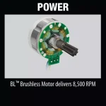 Makita 18V LXT Brushless 4-1/2" to 5" Angle Grinder with Electric Brake & Bonus 5.0 Ah Battery thumbnail 12