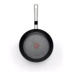 T-fal Prograde 10-Piece Aluminum Nonstick Cookware Set with Hard Titanium Reinforcement, Gray thumbnail 3