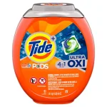 Tide PODS Ultra OXI Laundry Detergent Pods, 4-in-1 Stain Remover & Color Protector, HE Compatible, 61-Count thumbnail 4