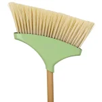 Home Basics Bliss 10 in. Angle Broom with Eco-Friendly Bamboo Handle and Nylon Bristles thumbnail 3
