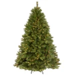 National Tree Company 7.5 ft. Winchester Pine Prelit Artificial Christmas Tree with 500 Clear Warm Lights thumbnail 1