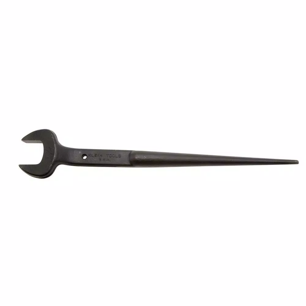 Klein Tools 7/8 in. Erection Wrench with Tether Hole, Forged Alloy Steel