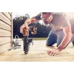 RIDGID 18V Cordless Brushless Drywall Screwdriver Kit with Collated Attachment and 1.5 Ah Battery thumbnail 9