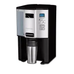 Cuisinart 12-Cup Black Chrome Drip Coffee Maker with Programmable Settings and Removable Water Reservoir thumbnail 4