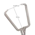 TEKTON 18 in. Locking C-Clamp with Chrome Plated Finish thumbnail 2